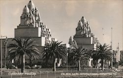 Elephant Towers, Golden Gate International Exposition '39 Postcard