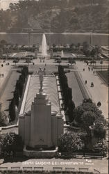 South Gardens G.G.I. Exposition '39 Postcard