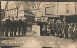 Volunteers and Boys from SS Prince George World War I Postcard Postcard Postcard