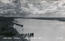 MIssouri River Lexington, MO Postcard Postcard Postcard