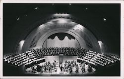 1971 Performance of Messiah at Hill Auditorium, University of Michigan Postcard