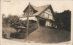 Tudor Style House Pittsburgh, PA Postcard Postcard Postcard