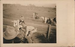 1913 Pendleton Round-up Postcard