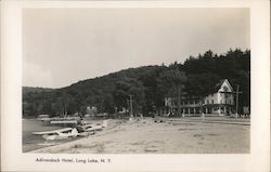 Adirondack Hotel Long Lake, NY Postcard Postcard Postcard