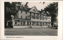 Adirondack Hotel Postcard
