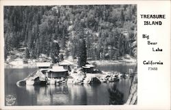 Treasure Island Big Bear Lake Postcard