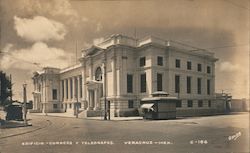Post Office & Telegraph Office Postcard