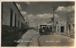 Calle De Juarez Postcard