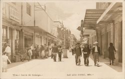 Calle de Hidalgo Postcard