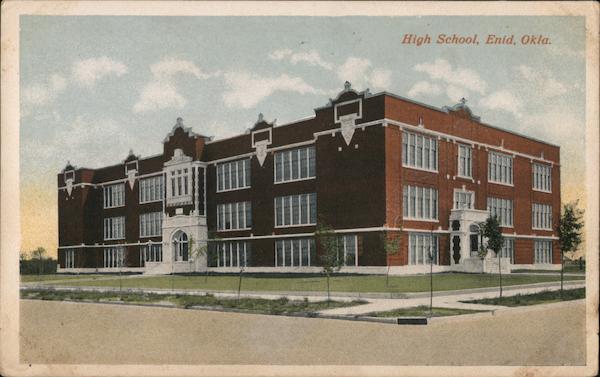 High School, Enid, Okla. Oklahoma