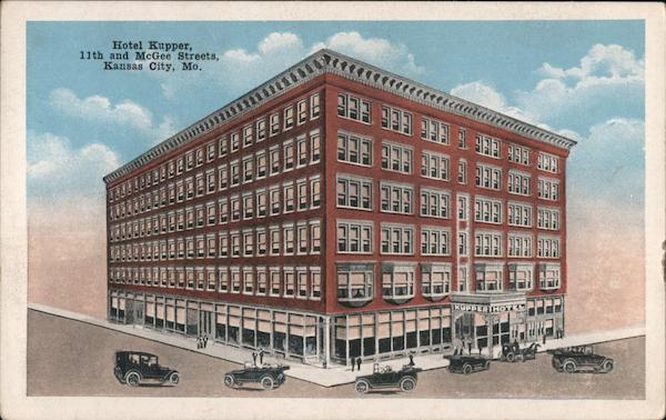 Hotel Kupper, 11th and McGee Streets, Kansas City, Mo. Missouri