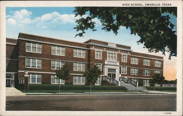High School, Amarillo, Texas