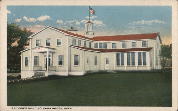 Red Cross Building Camp Dodge Iowa