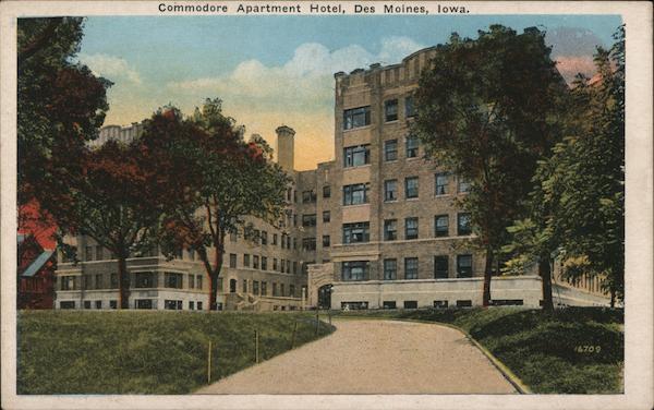 Commodore Apartment Hotel Des Moines Iowa