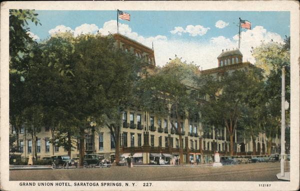 Grand Union Hotel Saratoga Springs New York