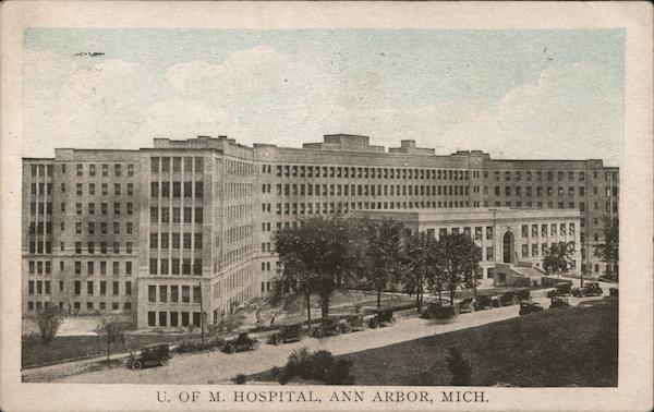 U. of M. Hospital Ann Arbor Michigan