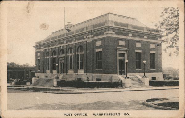 Post Office Warrensburg Missouri