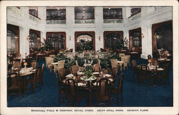 Marshall Field & Company, South Grill Room Chicago Illinois