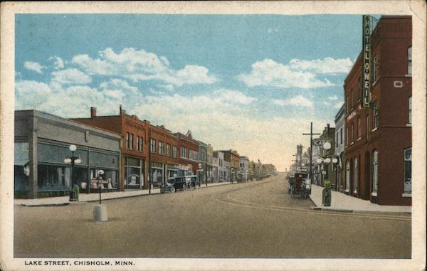 Lake Street Chisholm Minnesota