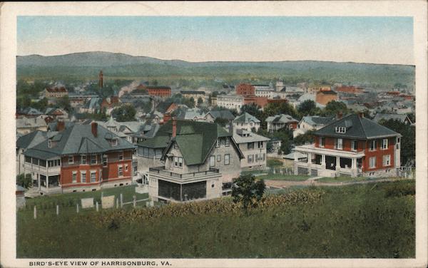 Bird-s-Eye-View Harrisonburg Virginia