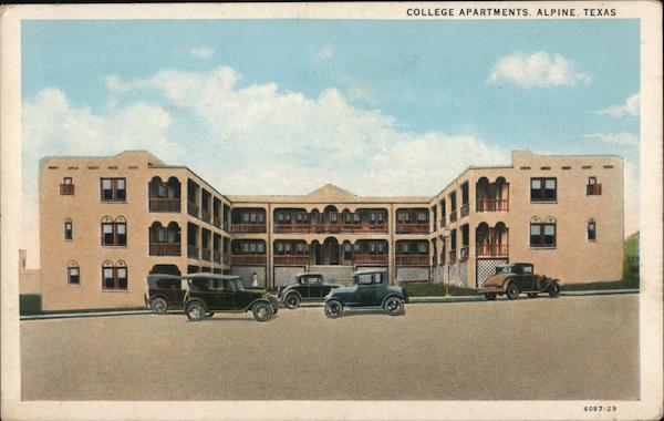 College Apartments Alpine Texas