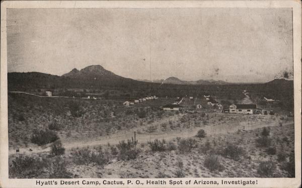 Hyatt's Desert Camp, Cactus, P.O. Health Sport of Arizona, Investigate!