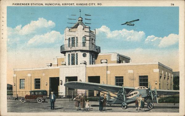 Passenger Station, Municipal Ariport Kansas City Missouri