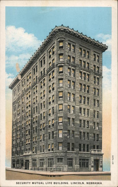 Security Mutual Life Building Lincoln Nebraska