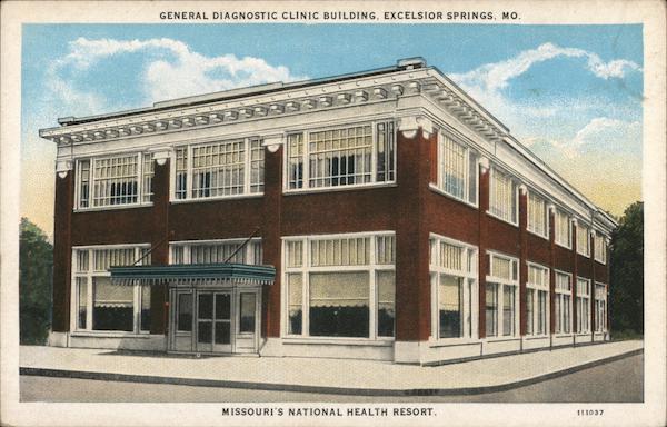 General Diagnostic Clinic Building, Excelsior Springs, Mo. Missouri