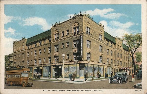 Hotel Stratford, 4131 Sheridan Road Chicago Illinois