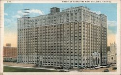 American Furniture Mart Building Postcard