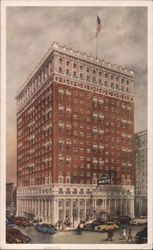 The Mayo Hotel Oklahoma's FInest Tulsa's Best Refined Elegance Modern Comfort Attractive Marine Grill Postcard