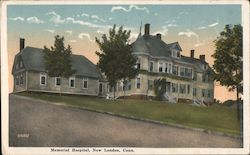 Memorial Hospital Postcard