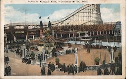 Scene in Paragon Park Postcard