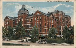 St. Vincent's Hospital, Erie, Pa. Postcard