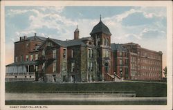 Hamot Hospital, Erie, Pa. Postcard