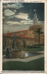 Florida Military Academy Postcard