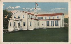 Red Cross Building Camp Dodge, IA Postcard Postcard Postcard