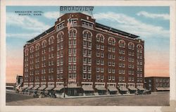 Broadview Hotel, Wichita, Kans. Postcard