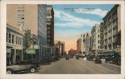 Douglas Venue Looking West Postcard