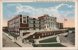 Erie Academy High School Postcard