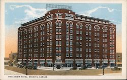 Broadview Hotel, Wichita, Kansas Postcard