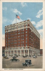 Hotel Lassen, Wichita, Kansas Postcard