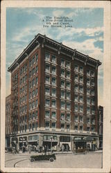 The Randolph, A Fire-Proof Hotel Des Moines, IA Postcard Postcard Postcard
