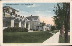 Residence District Postcard