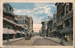 Granby Street, Looking North, Norfolk, Va. Postcard