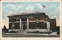 Post Office, Hutchinson, Kans. Postcard