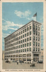 First National Bank, Hutchinson, Kansas Postcard Postcard Postcard