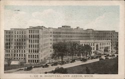 U. of M. Hospital Postcard
