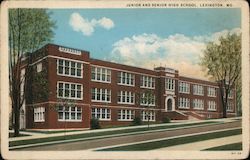 Junior and Senior High School Postcard